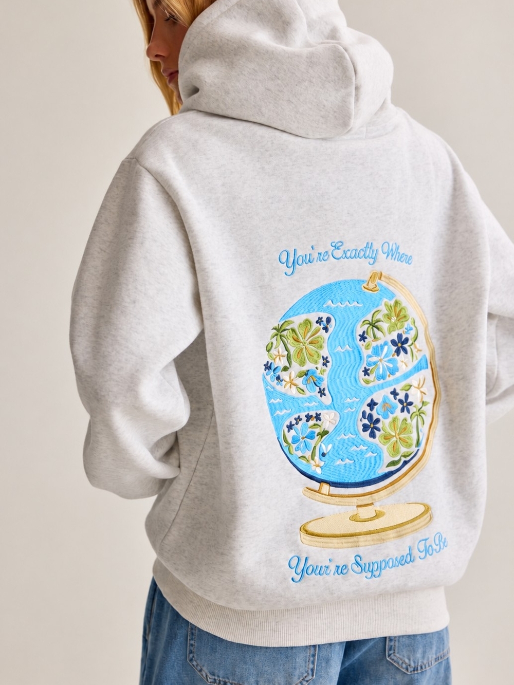 Altar'd State Live the Moment Globe Hoodie